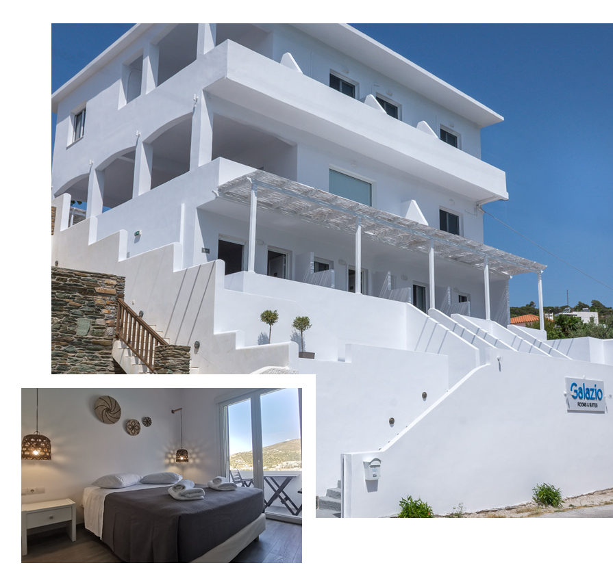 Comfort, relaxation and affordable luxury at Batsi in Andros