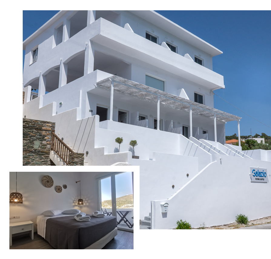 Accommodation offers at Batsi in Andros